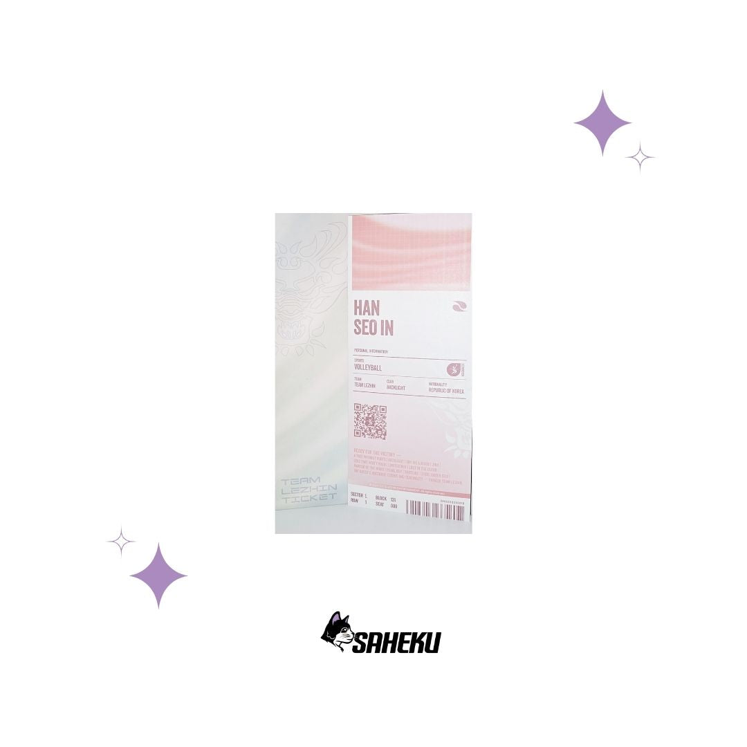 MERCH LEZHIN TICKET 2024