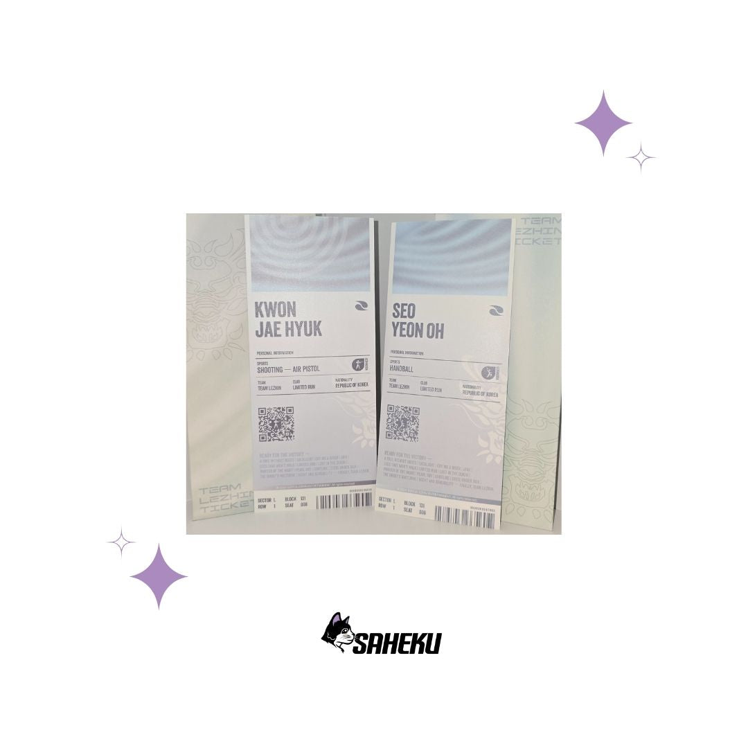 MERCH LEZHIN TICKET 2024