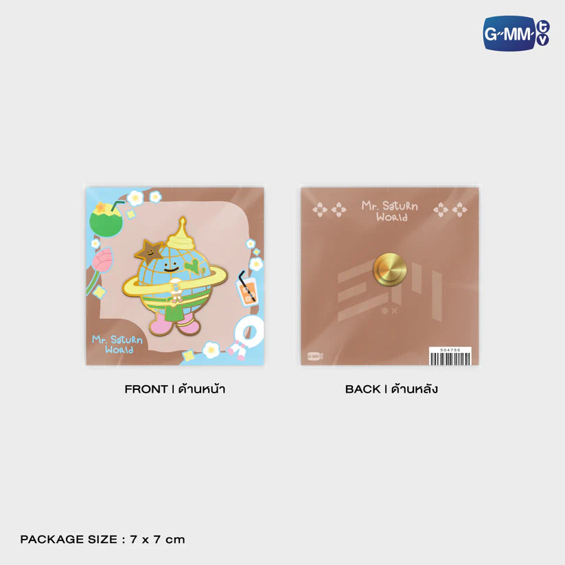 Fandom Character Pin - Mr. SaturnWorld Character Fest Thailand 2025