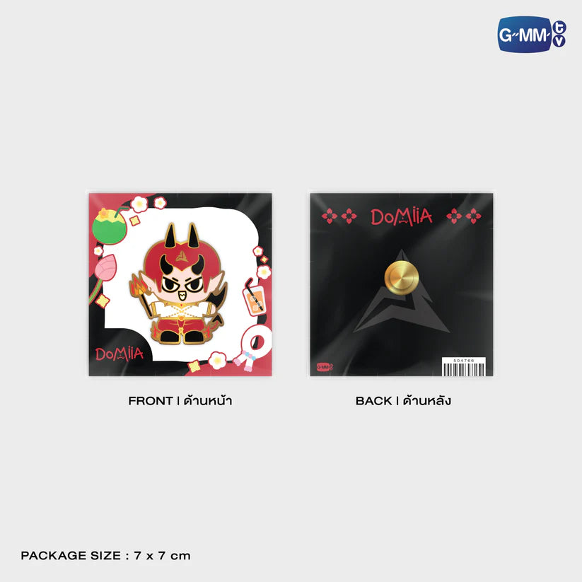 Fandom Character Pin - Domiia Character Fest Thailand 2025