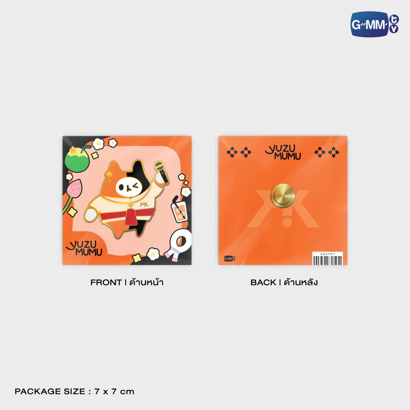 Fandom Character Pin - Yuzu Mumu Character Fest Thailand 2025