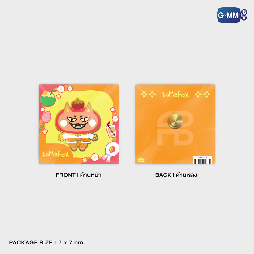 Fandom Character Pin - Tomafox Character Fest Thailand 2025
