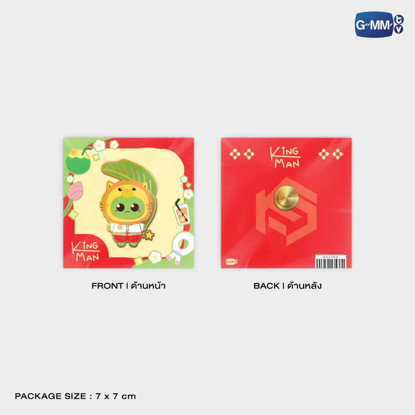 Fandom Character Pin - King Man Character Fest Thailand 2025