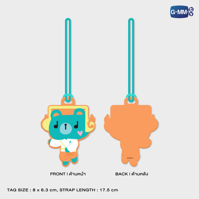 Fandom Character Rubber Tag - Permpoon Character Fest Thailand 2025