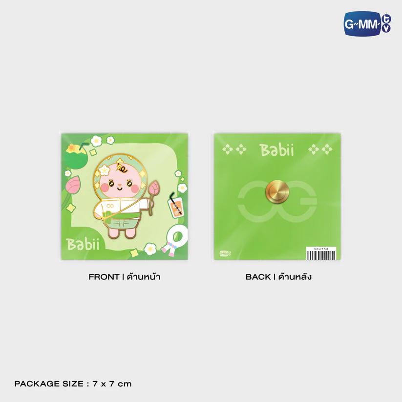 Fandom Character Pin - Babii Character Fest Thailand 2025