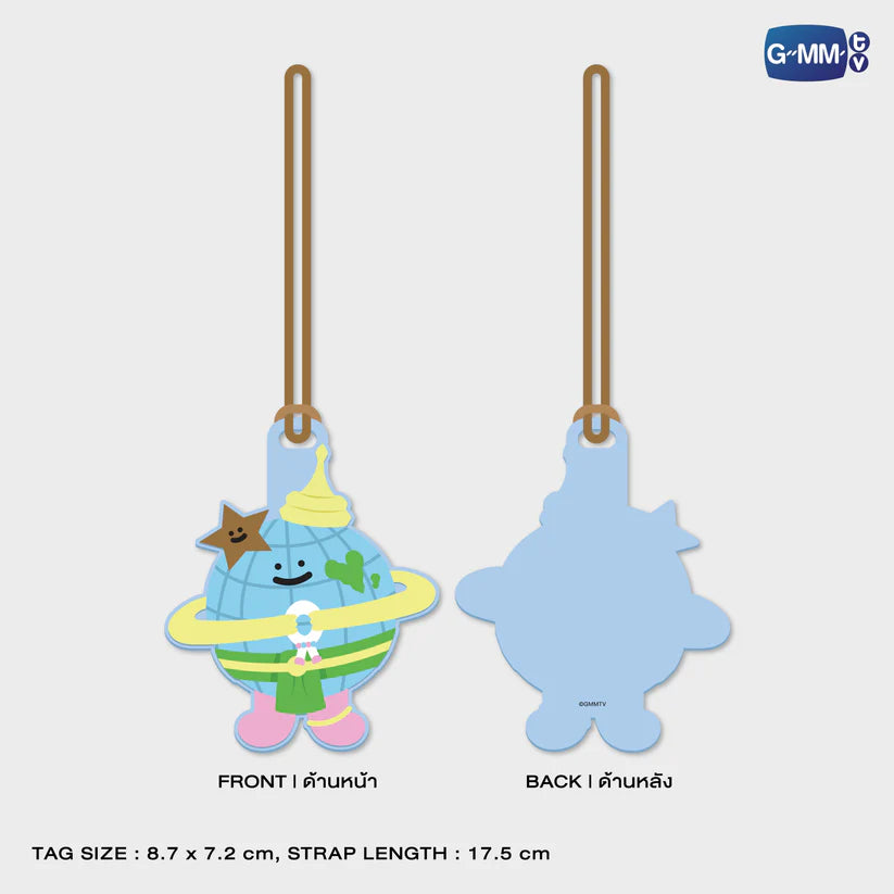 Fandom Character Rubber Tag - Mr. Saturnworld Character Fest Thailand 2025