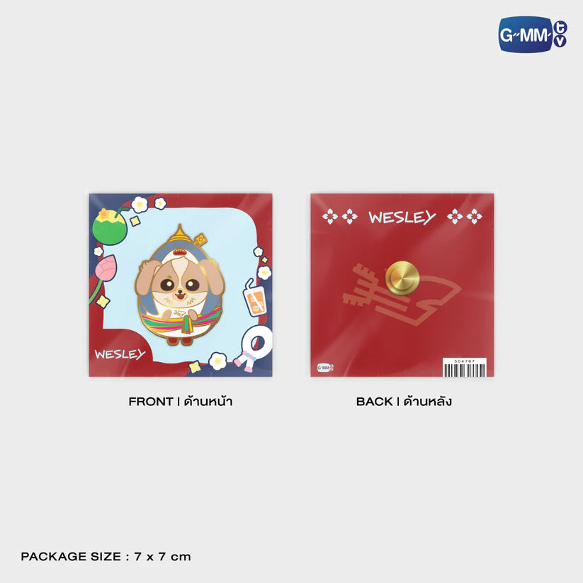 Fandom Character Pin - Wesley Character Fest Thailand 2025