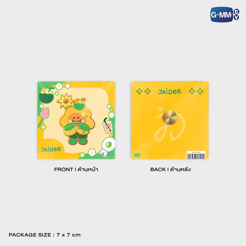 Fandom Character Pin - Jaidee Character Fest Thailand 2025