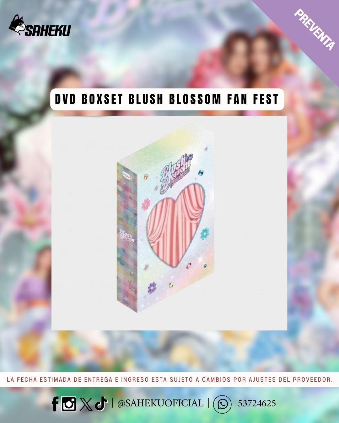DVD BOXSET BLUSH BLOSSOM FAN FEST