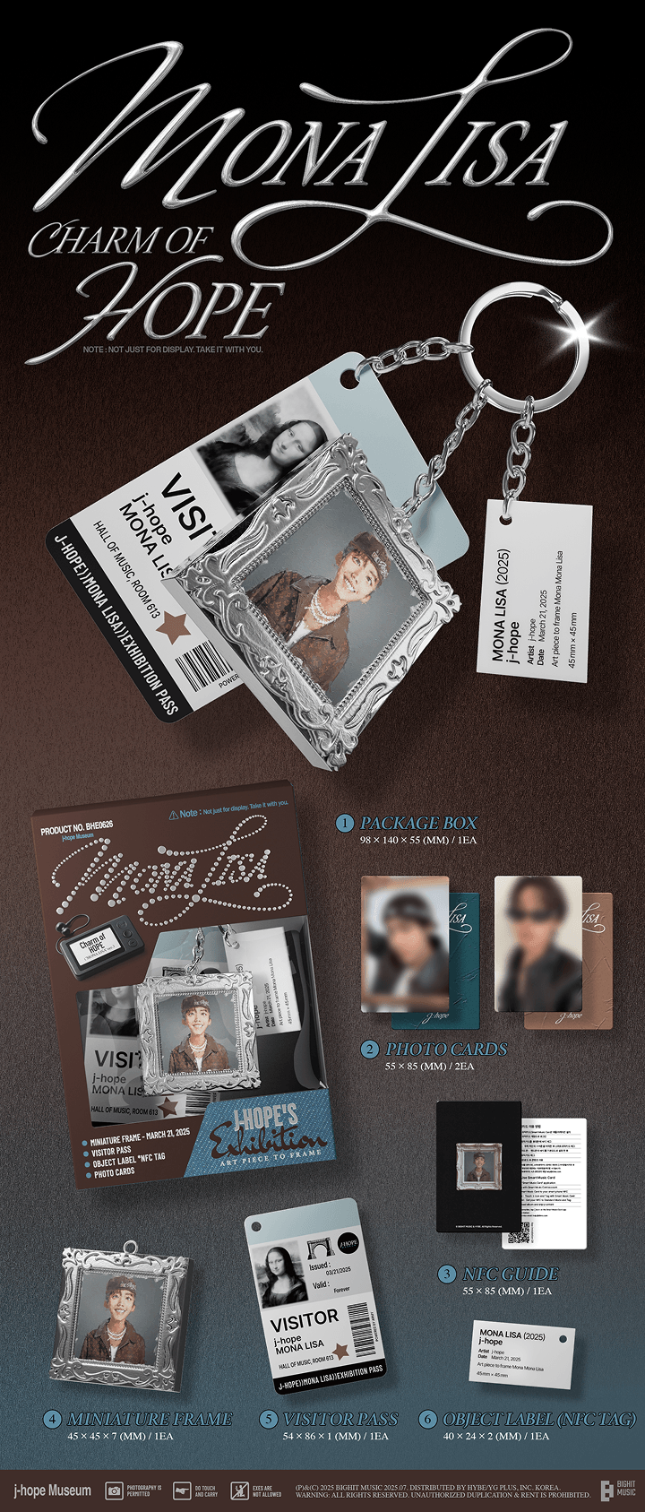 'Charm of HOPE' ('MONA LISA' ver.)