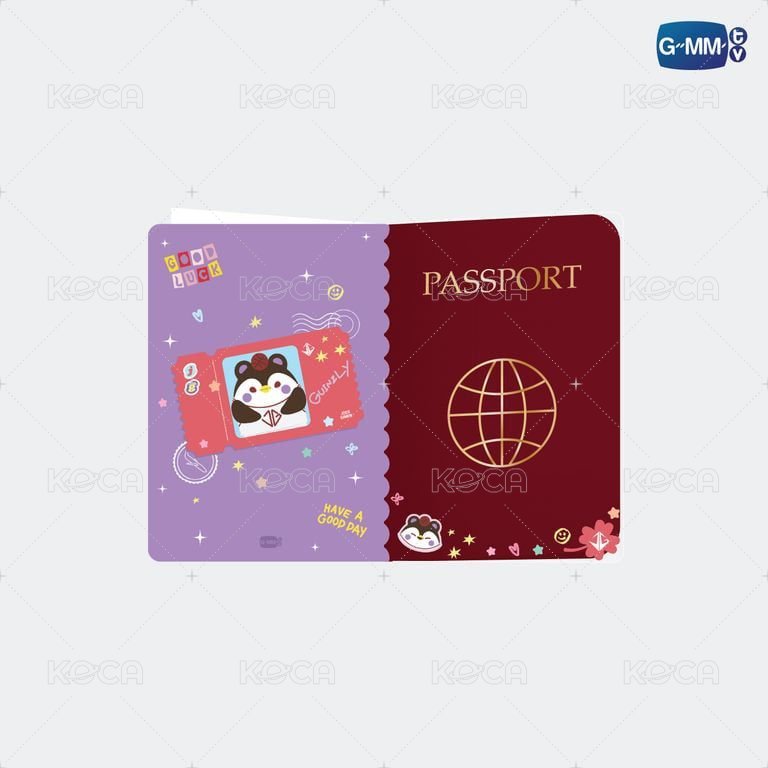 [BAJO PEDIDO] PASSPORT GUINZLY - GMMTV POP UP STORE IN TAIPEI 2026