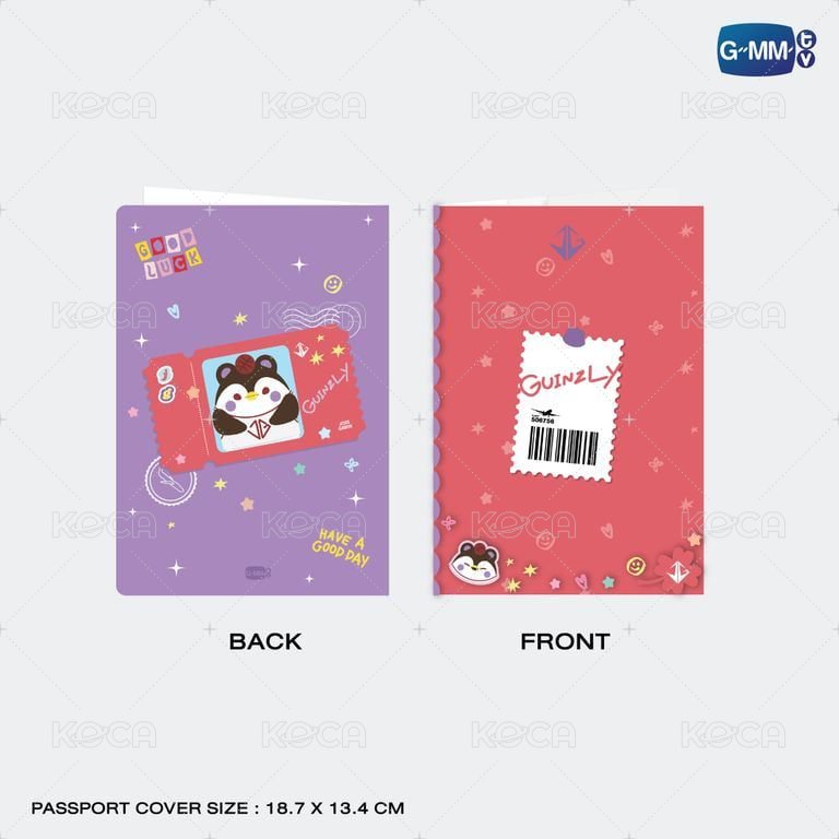[BAJO PEDIDO] PASSPORT GUINZLY - GMMTV POP UP STORE IN TAIPEI 2026