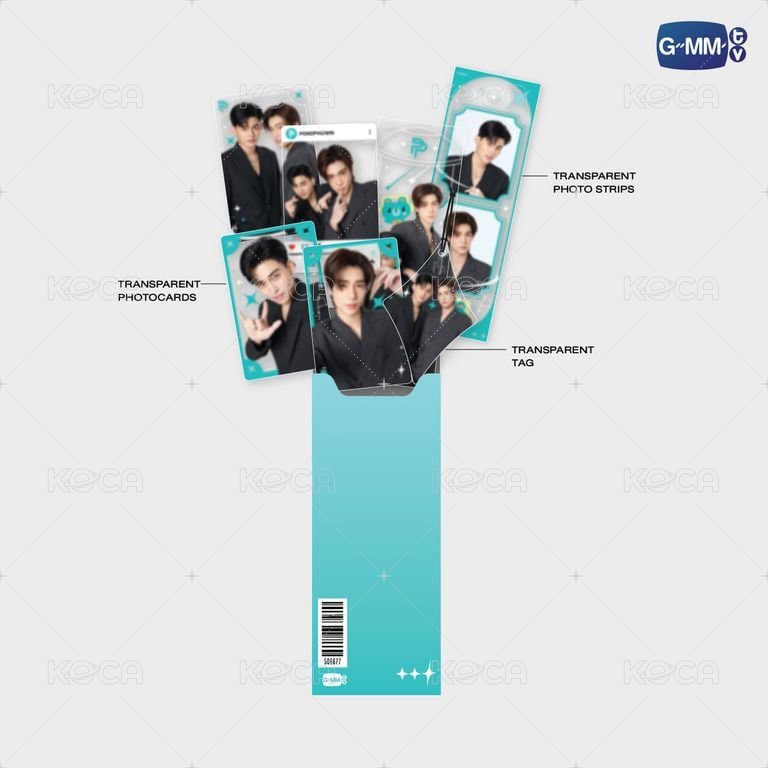 BAJO PEDIDO] TRANSPARENT PHOTO SET PONDPHUWIN - GMMTV POP UP STORE