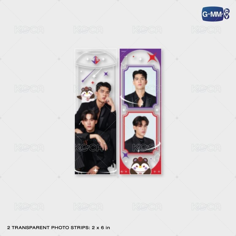 [BAJO PEDIDO] TRANSPARENT PHOTO SET JOSSGAWIN - GMMTV POP UP STORE IN TAIPEI 2026