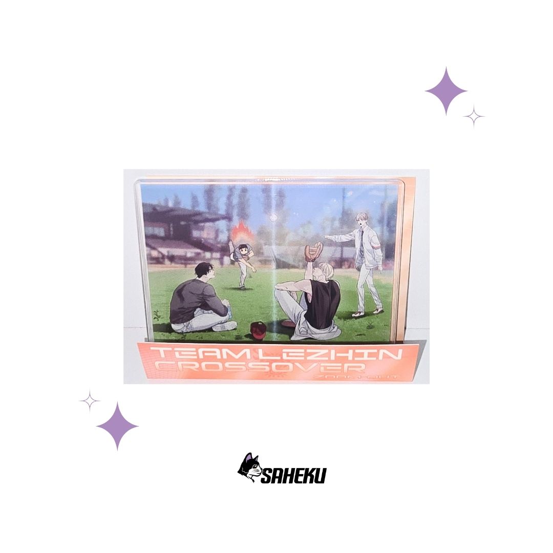 [TEAM LEZHIN] Crossover Athletes' village Acrylic Card Set Zoom out
