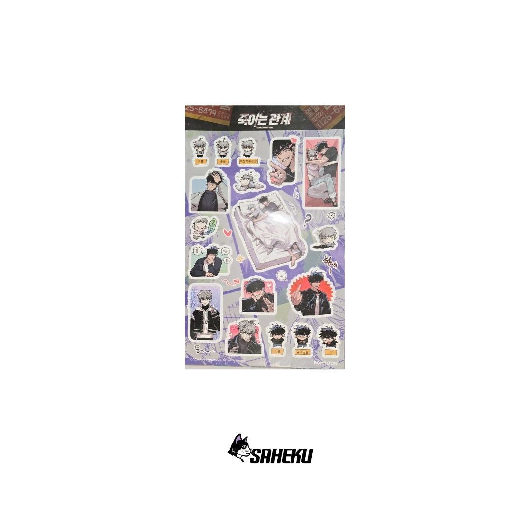 Kill Me if You Can Stickers Set