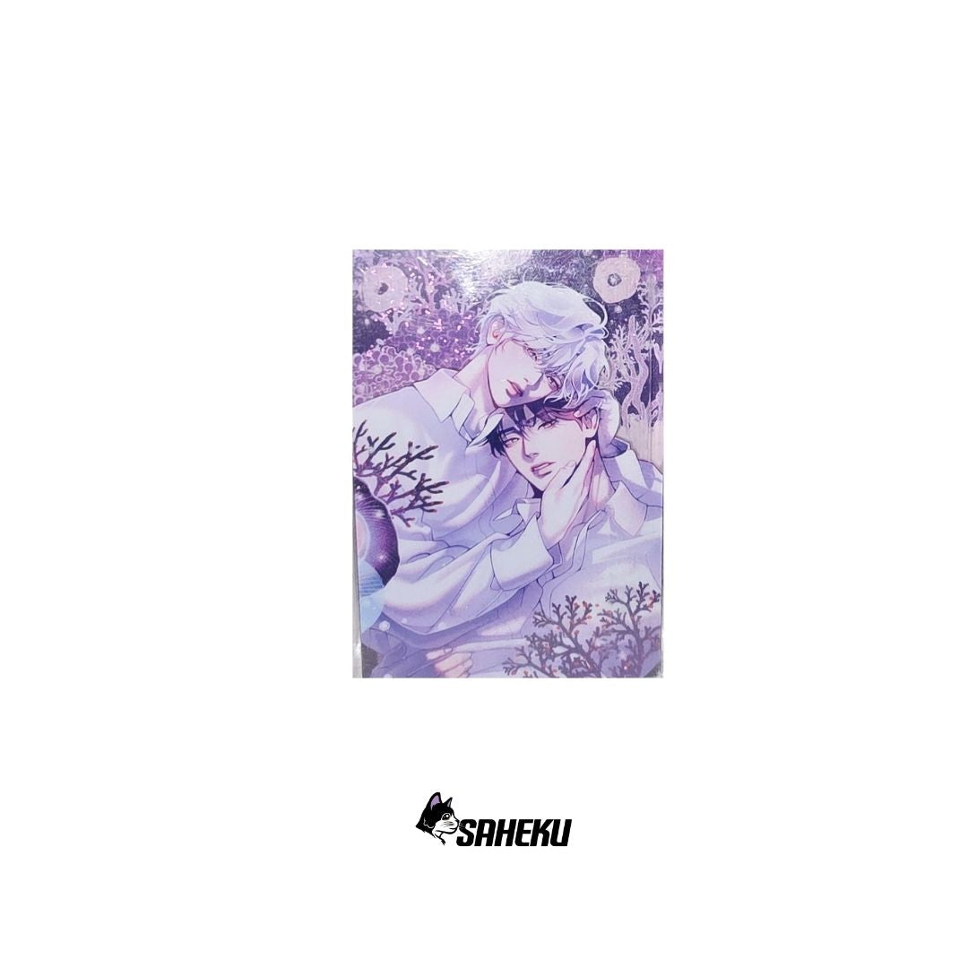 Pearl Boy Glitter Acrylic Block