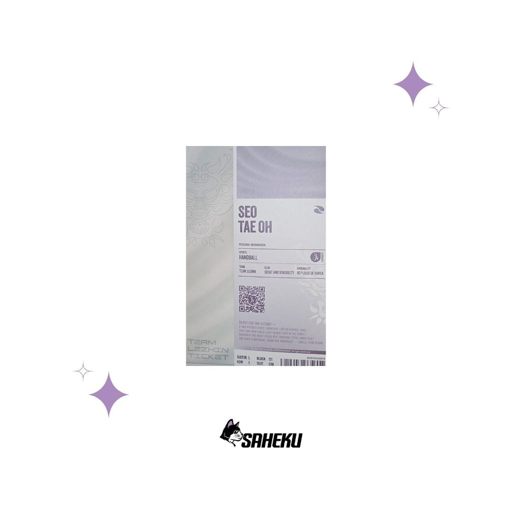 MERCH LEZHIN TICKET 2024
