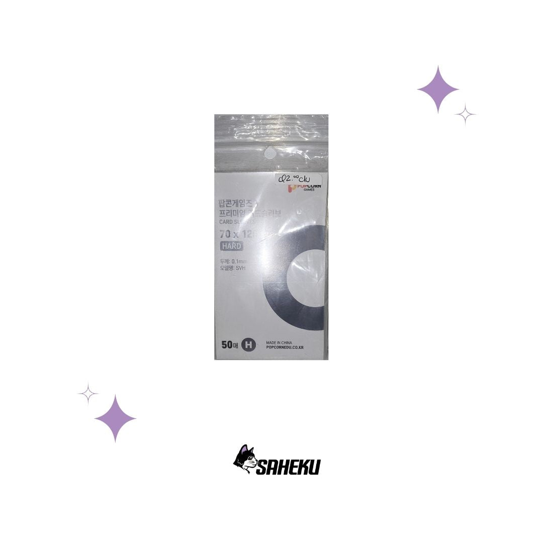 Sleeves 70 x 120 mm popcorn por unidad