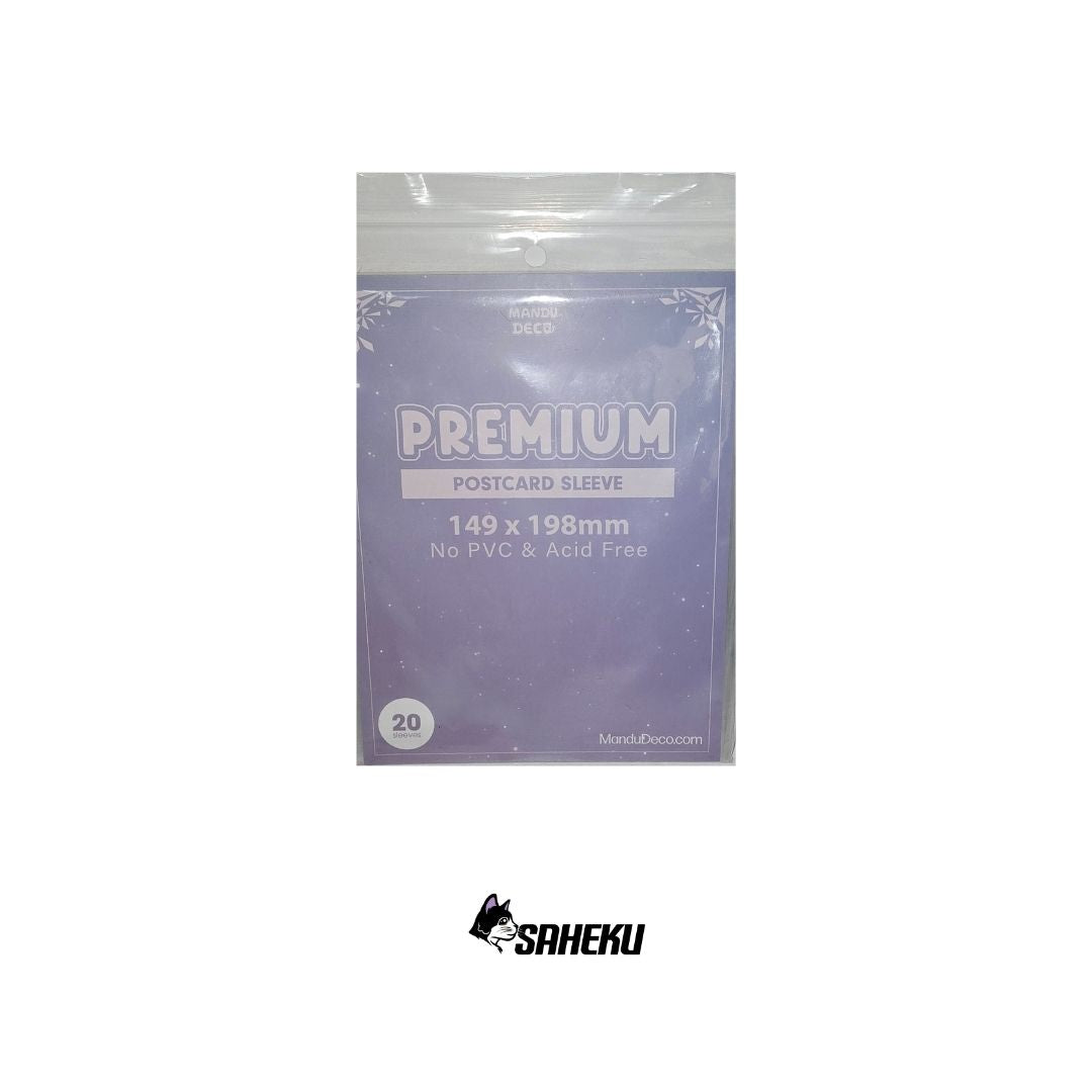 LIMITED EDITION: PREMIUM POSTCARD SLEEVES - KNIGHT VERSION (149x198MM)