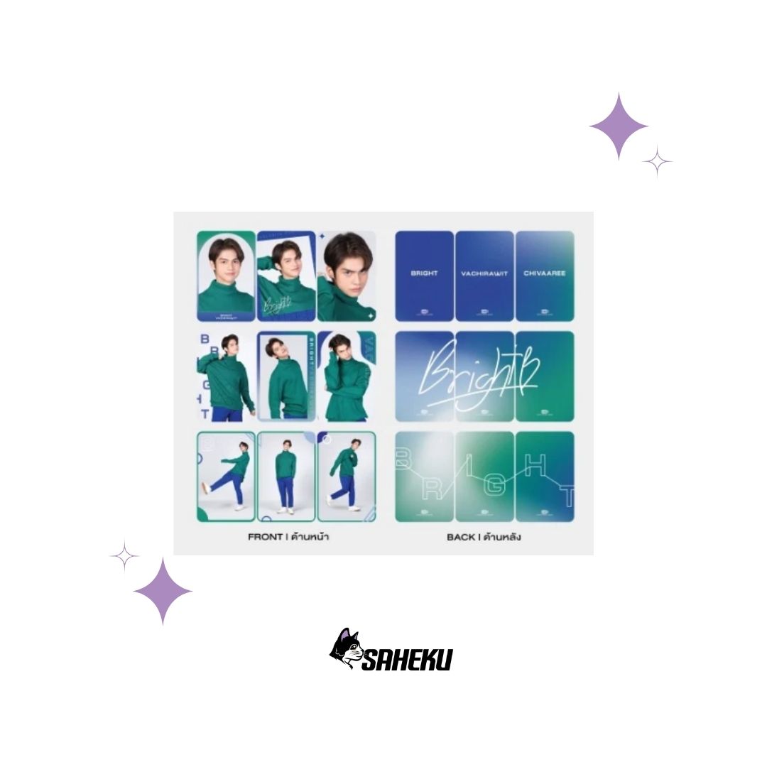 BRIGHT | SUPER COLOR SERIES EXCLUSIVE PHOTOCARD SET