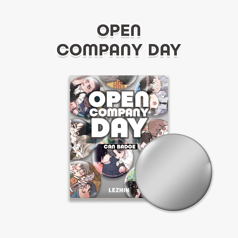 [BAJO PEDIDO] [OPEN COMPANY DAY] CAN BADGE - LEZHIN ver.