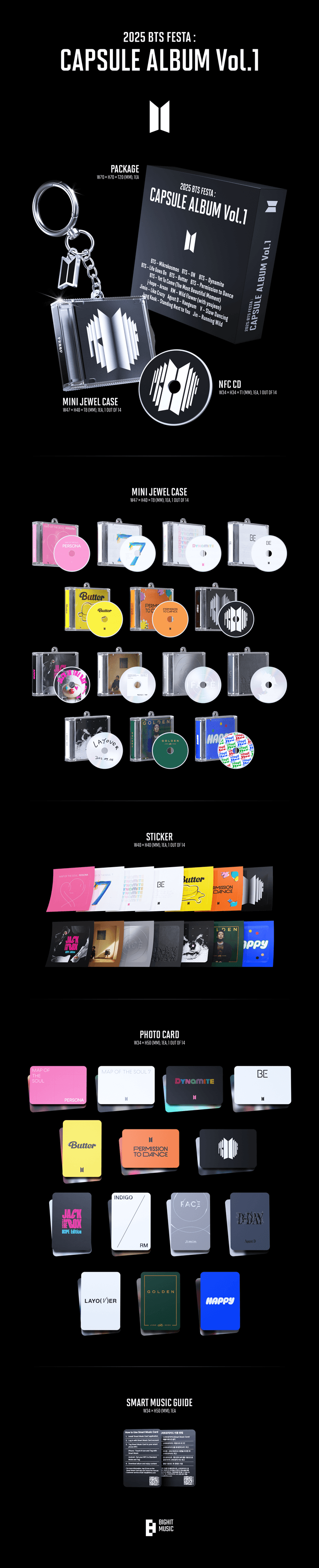 2025 BTS FESTA : CAPSULE ALBUM Vol.1