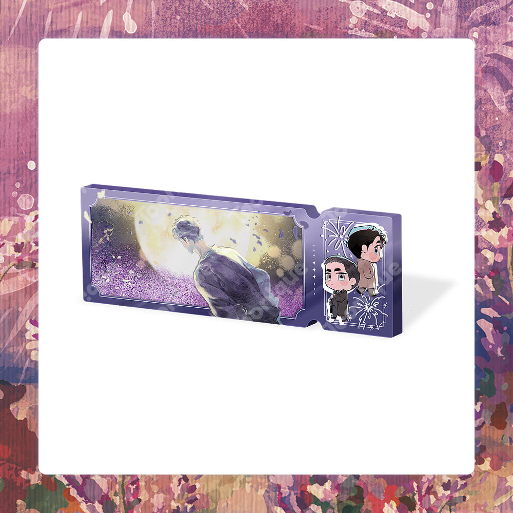 [PREVENTA] Define The Relationship - Ticket-shaped Water Glitter