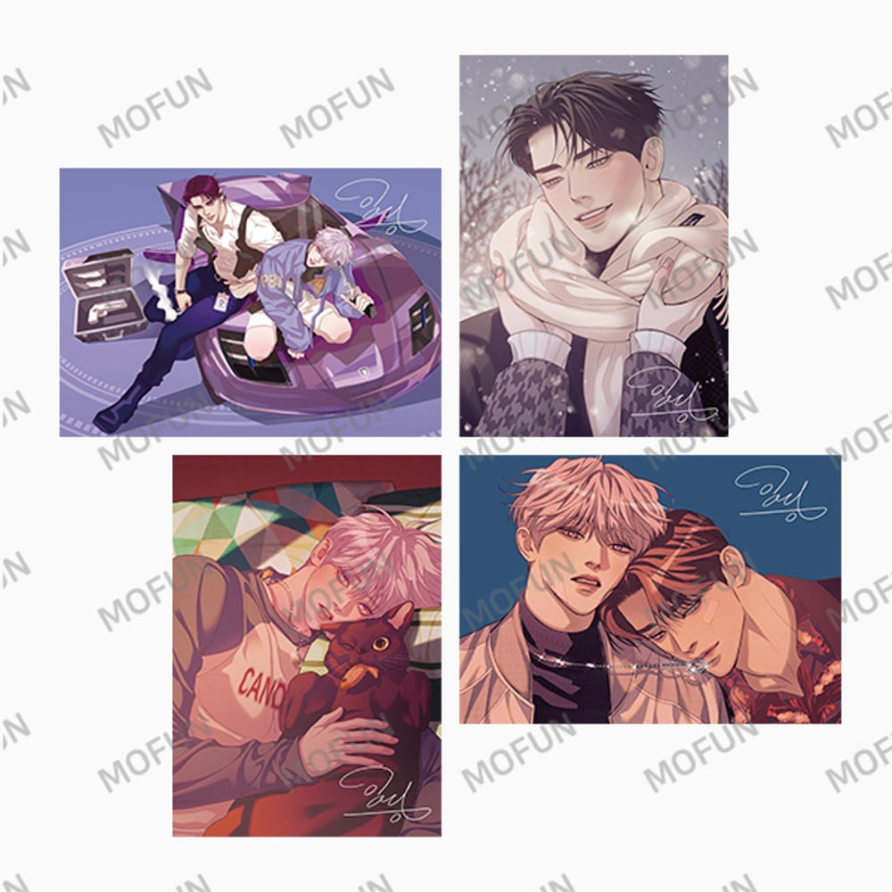 Pearl Boy Illustration Artboards Set [Bajo pedido]