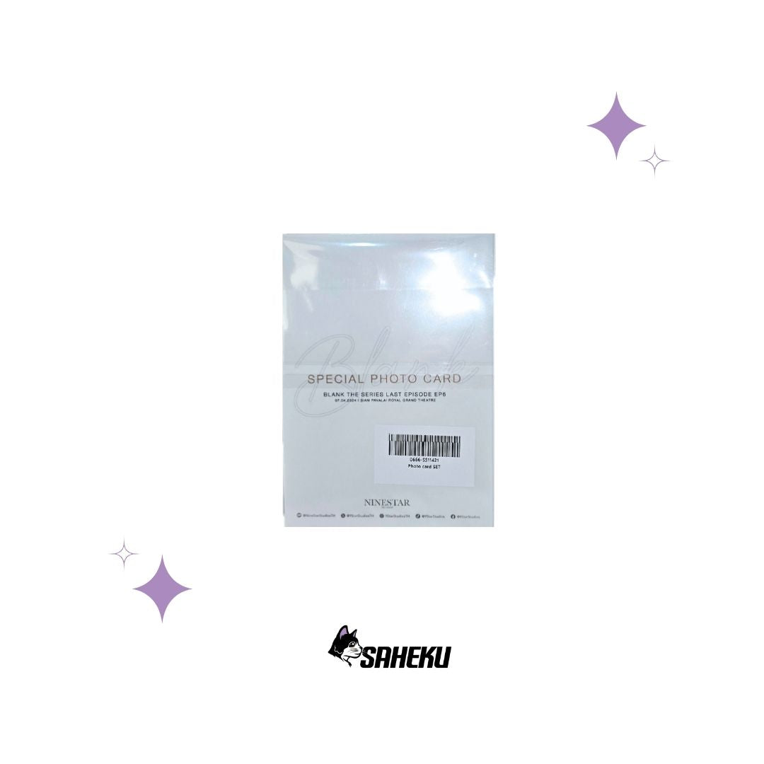 Special photocard Blank the series