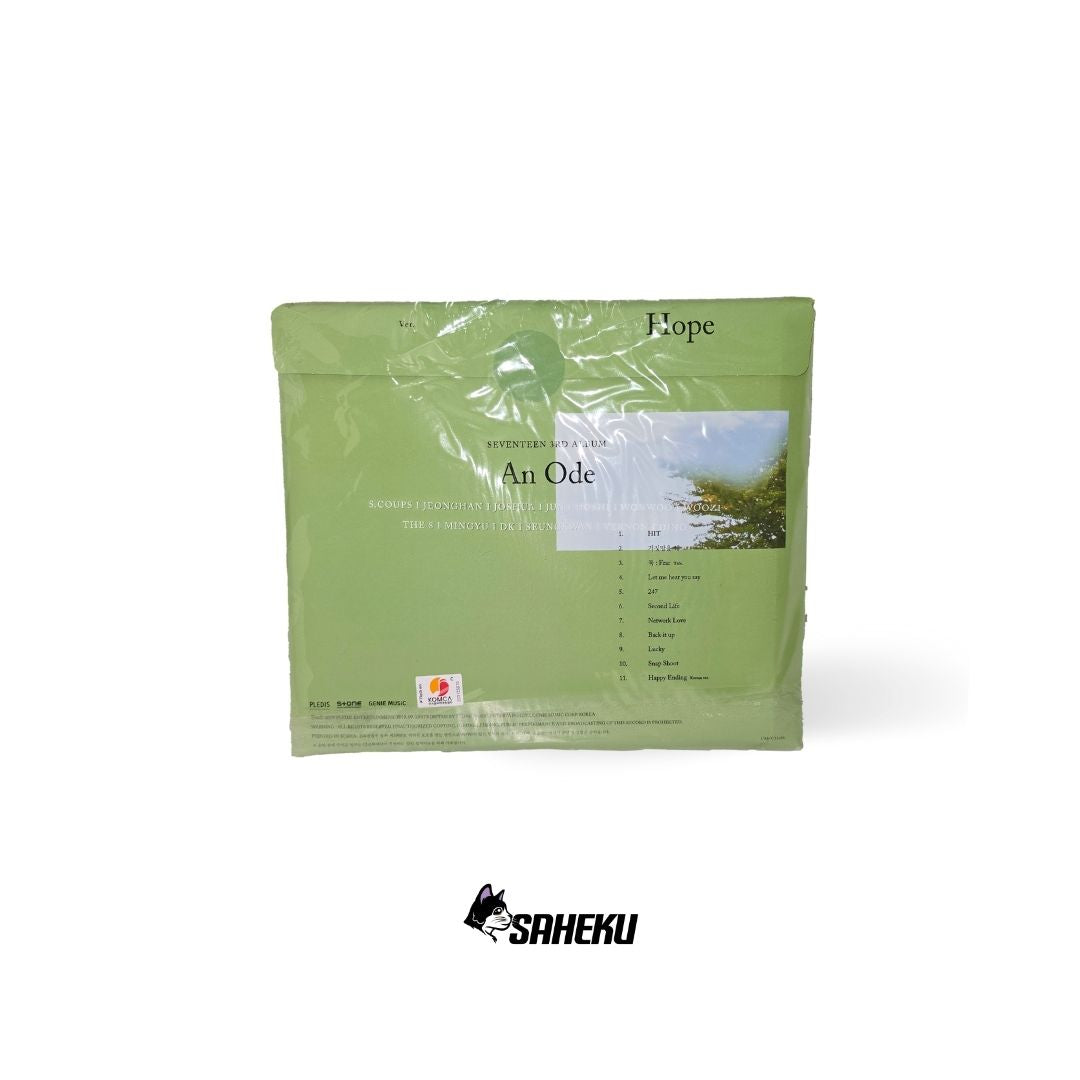 SEVENTEEN - 3rd full-length album An Ode ver. 3 Hope