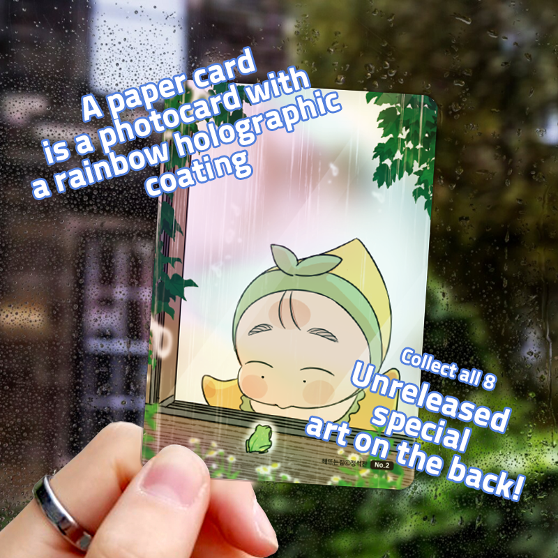 [BAJO PEDIDO] [OUR SUNNY DAYS] webtoon photo card collection 8 types (Random)
