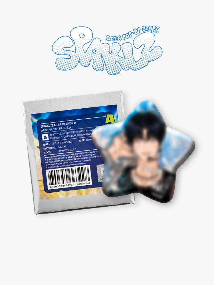 [BAJO PEDIDO] AR STAR CAN BADGE A-B (B.F. ver. - MEMBER ver.) ALEATORIO