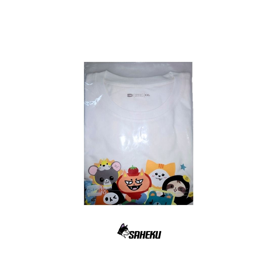 FANDOM CHARACTER PARTY BOX OFFICIAL T-SHIRT | WHITE