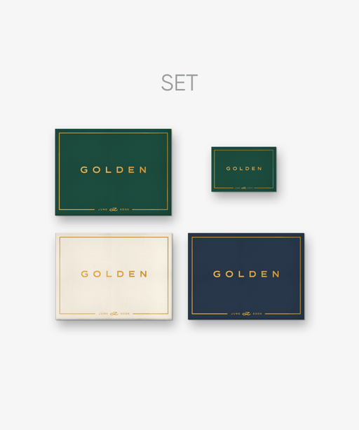 [BAJO PEDIDO] Jung Kook (BTS) 'GOLDEN' (Set) + 'GOLDEN' (Weverse Albums ver.) Set