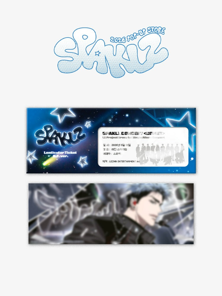 [BAJO PEDIDO] LENTICULAR TICKET A-B (B.F VER. - MEMBER ver.) ALEATORIO