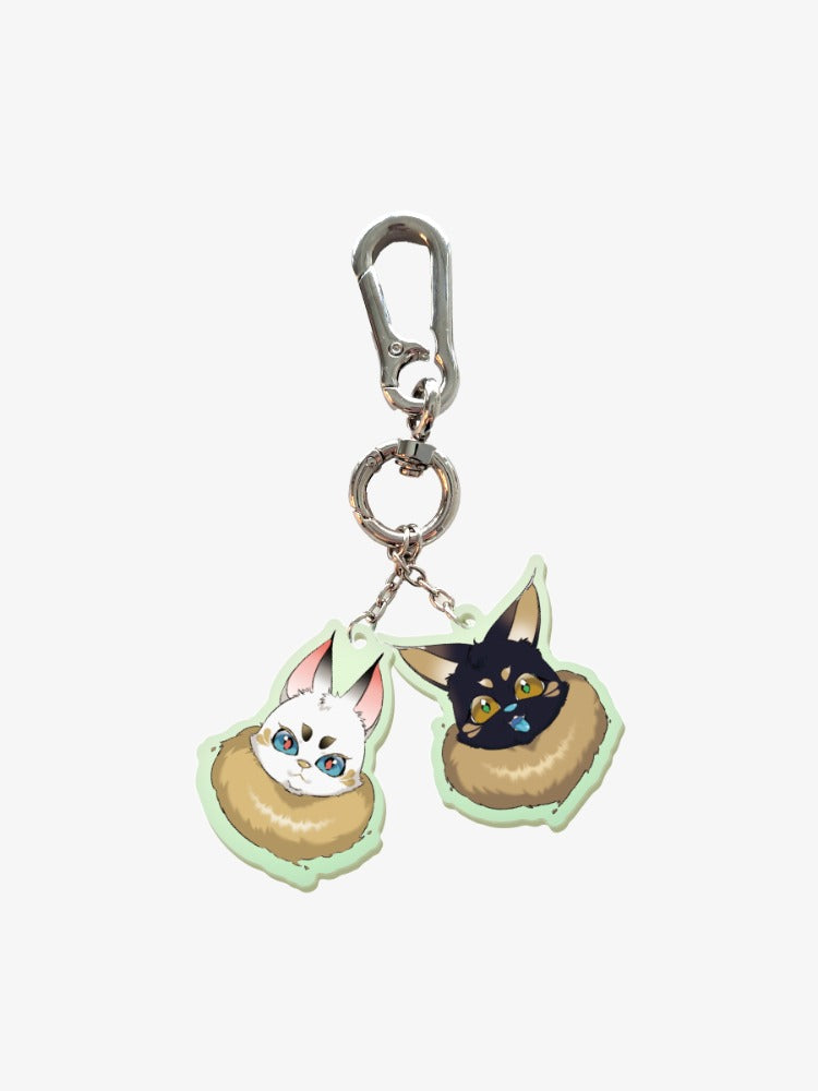 [PREVENTA] Blossoms of the White Night FENRIR KEYRING
