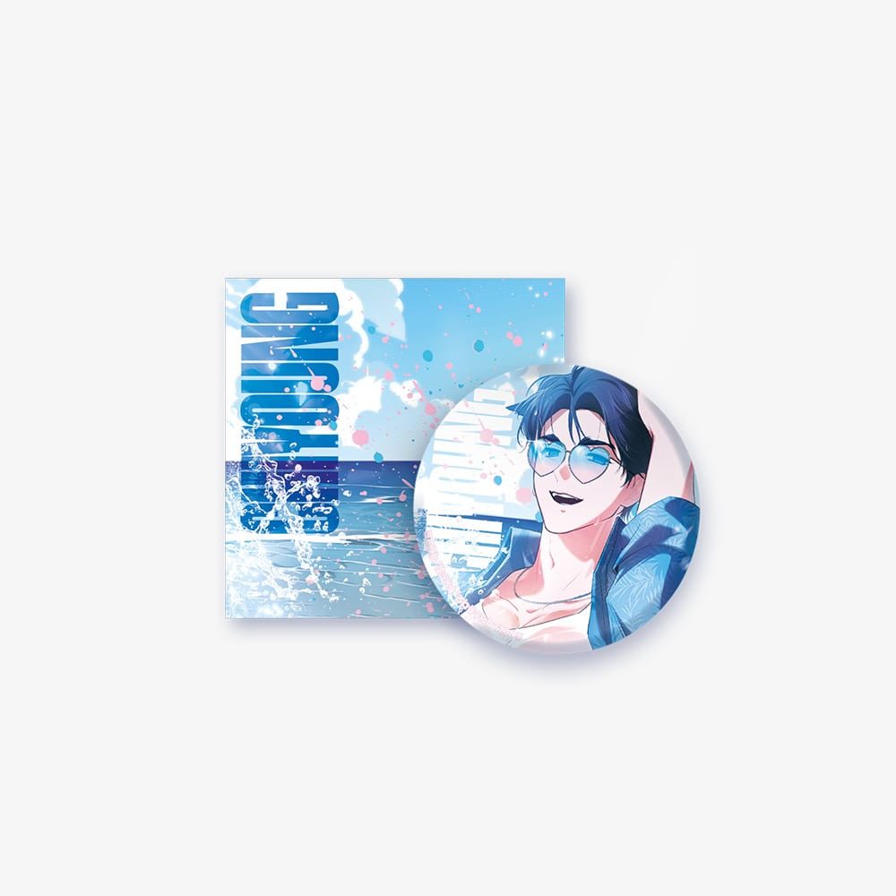 [PREVENTA] Paws & Claws Can Badge SUMMER ver.