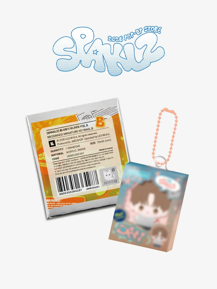 [PREVENTA] LLAVERO MINIATURA BBOSIRAEGI B (versión MEMBER, ALEATORIO)