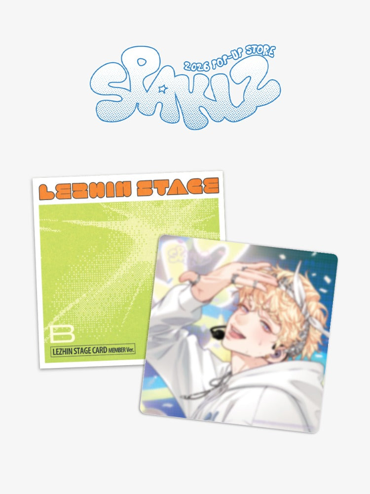 [BAJO PEDIDO] TARJETA DE ESCENARIO LEZHIN A-B (versión B.F - versión MEMBER) ALEATORIO