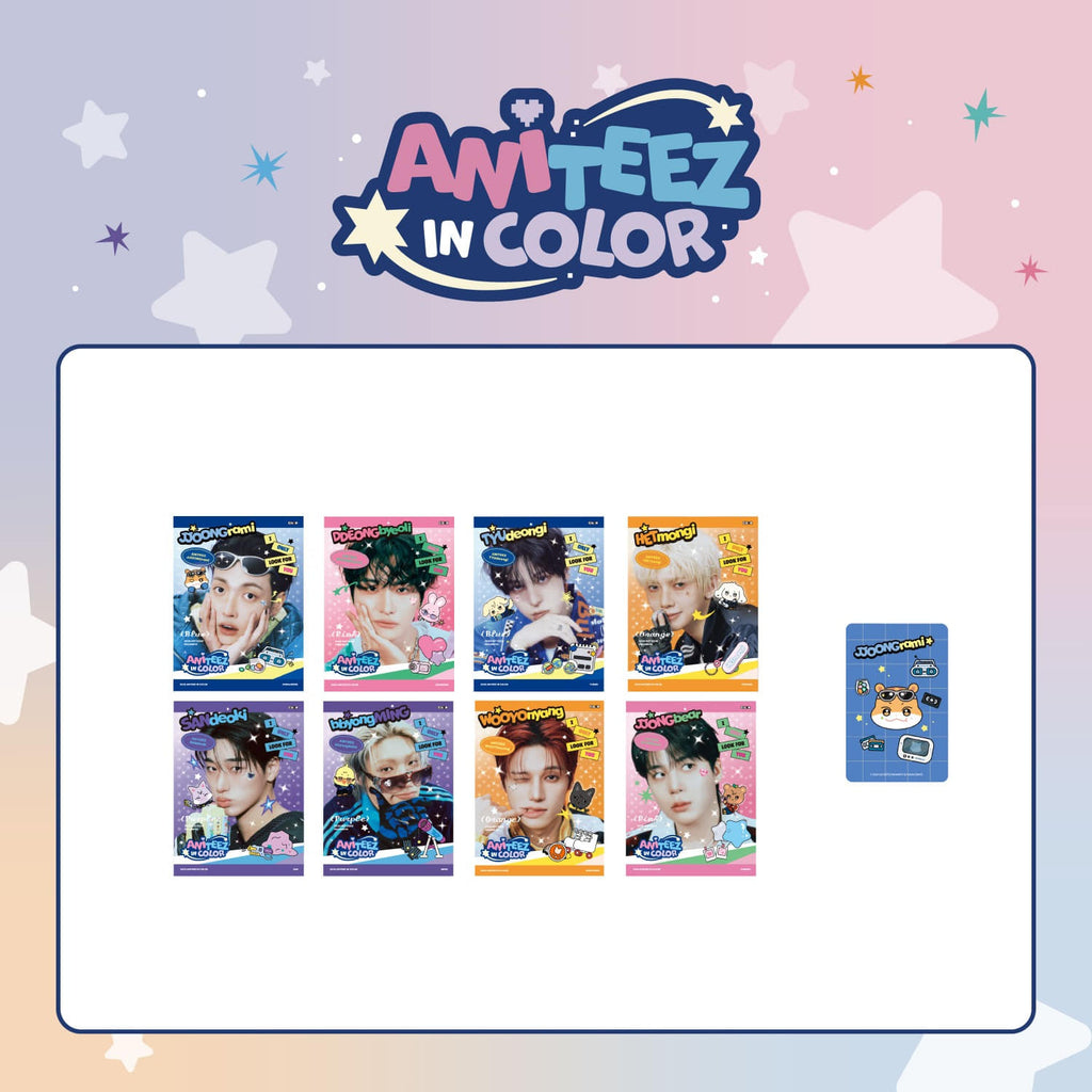 [PREVENTA] ATEEZ X ANITEEZ POP-UP STORE [ANITEEZ IN COLOR] MD 20. 미니 포토북 (MINI PHOTOBOOK)
