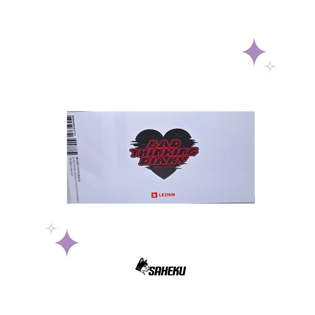 Bad Thinking Diary ID Photo