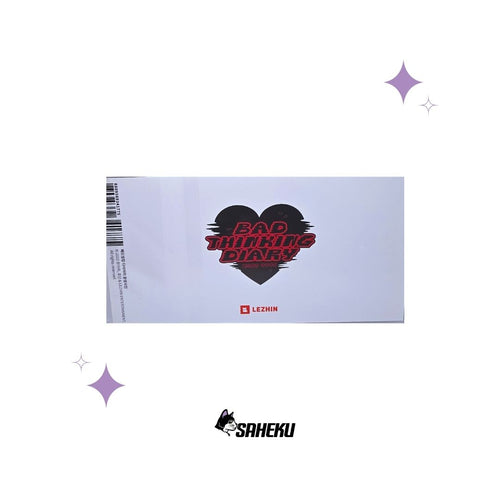 Bad Thinking Diary ID Photo
