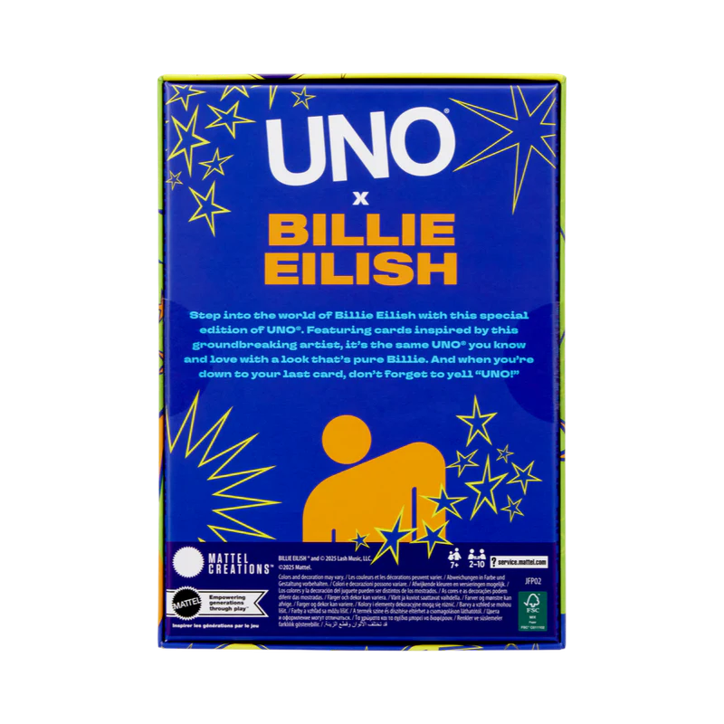 UNO Canvas Billie Eilish Deck