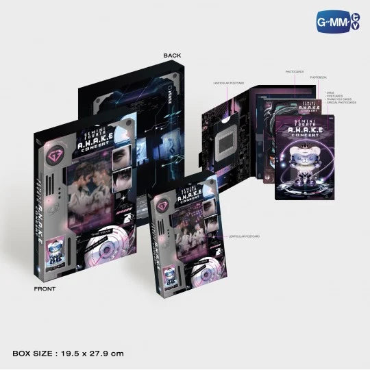 [PREVENTA] DVD BOXSET GEMINI FOURTH A.W.A.K.E CONCERT