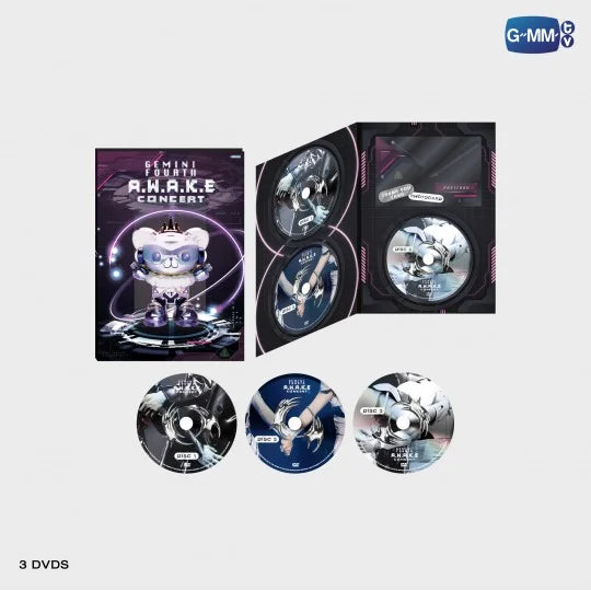 [PREVENTA] DVD BOXSET GEMINI FOURTH A.W.A.K.E CONCERT