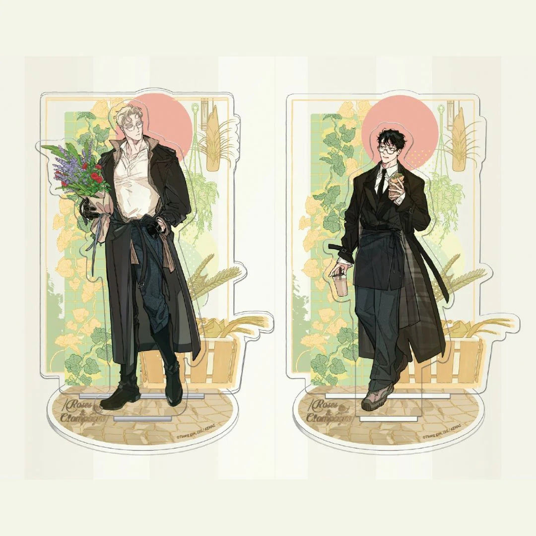 [PREVENTA] Roses and Champagne 'Bouquet' Acrylic Stand - Caesar/Leewon