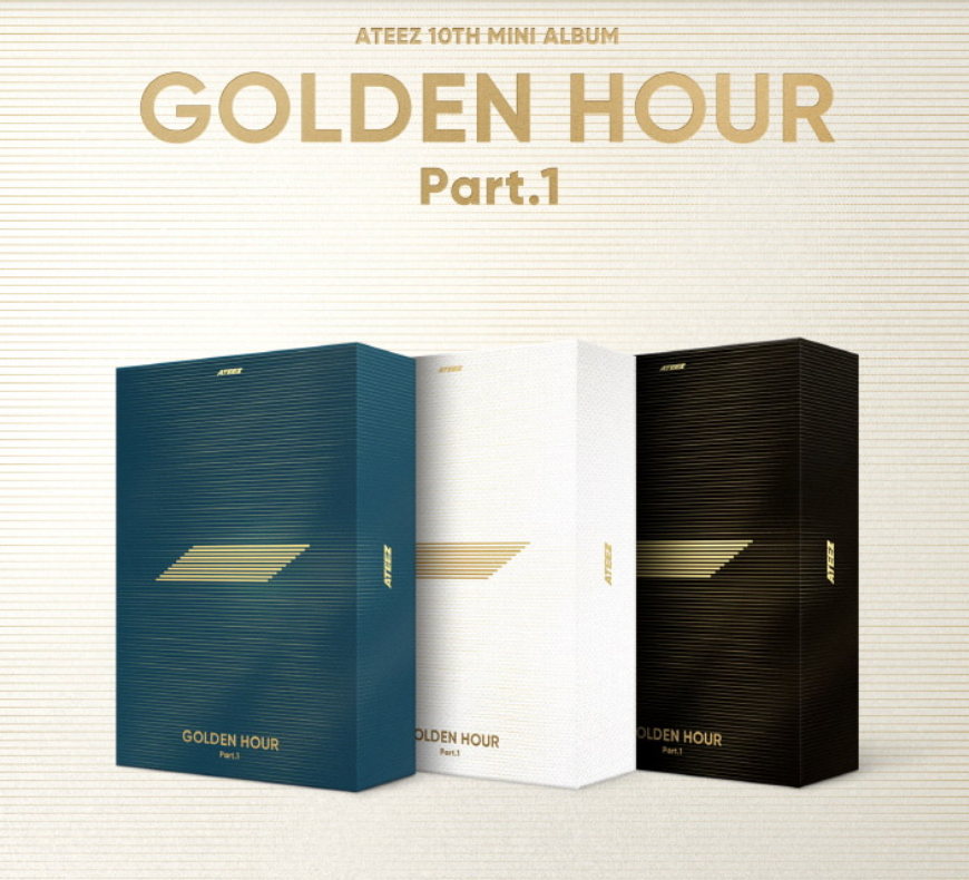 ATEEZ 10th Mini Album - GOLDEN HOUR : Part.1 CD