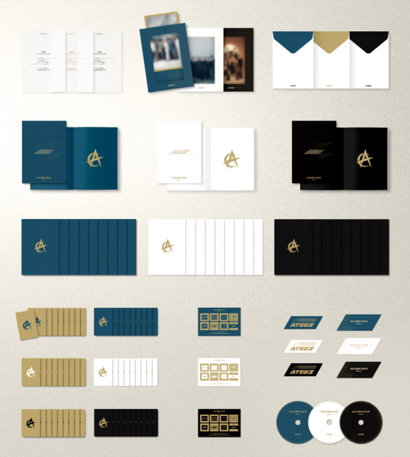 ATEEZ 10th Mini Album - GOLDEN HOUR : Part.1 CD