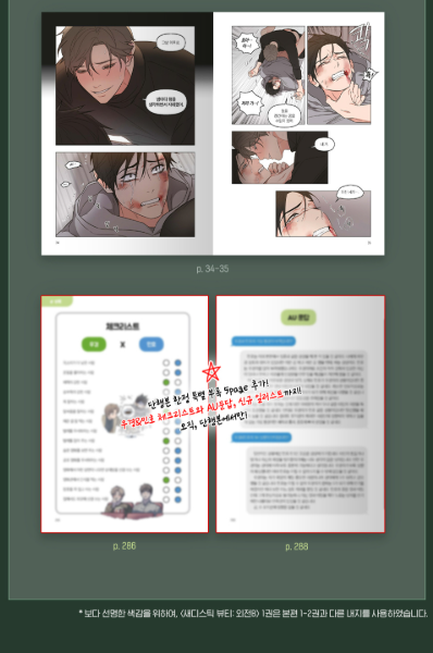 [BOOK] Sadistic Beauty : Side Story B Vol.1~3 (Korean Ver.)